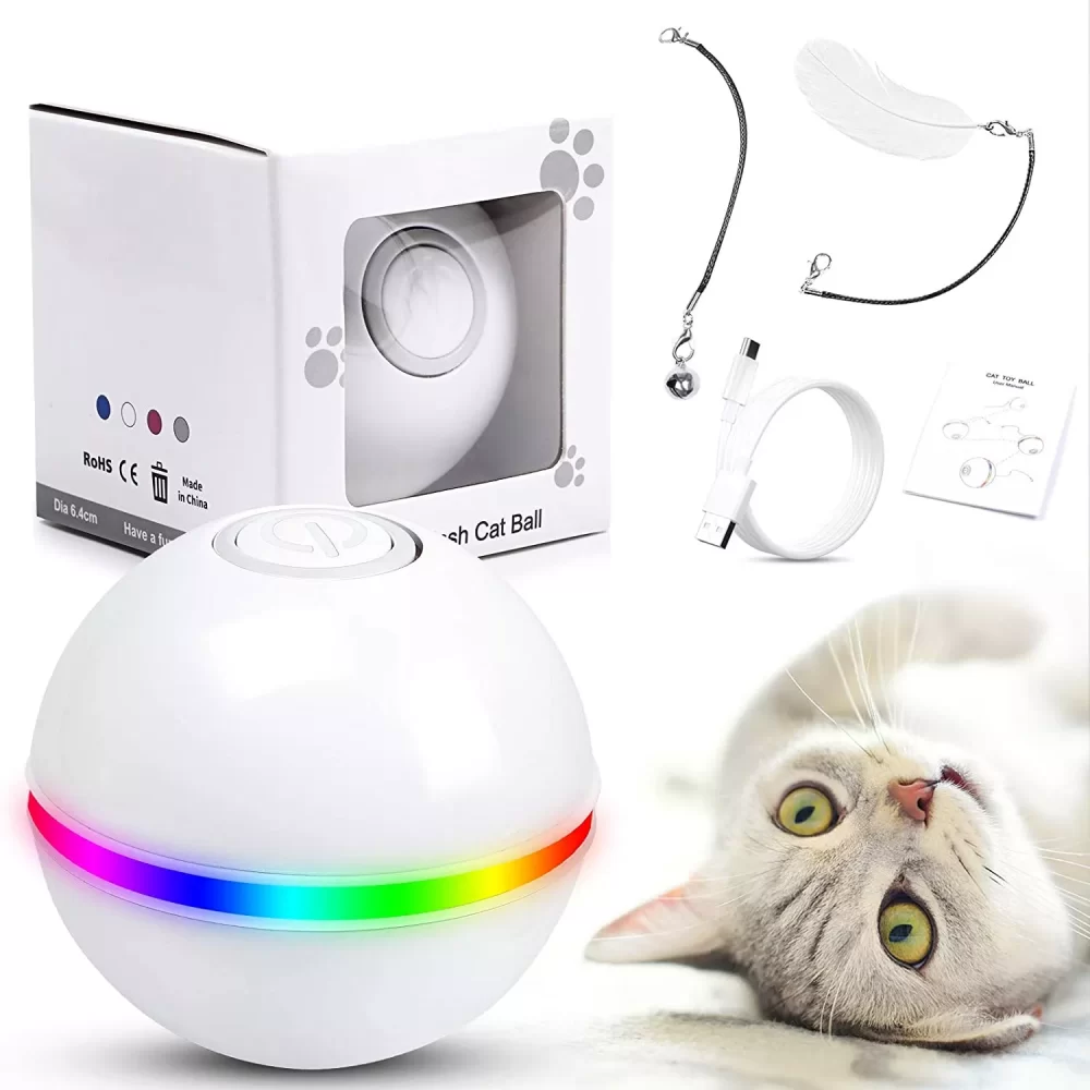 Zabawka inteligentna LED dla kota